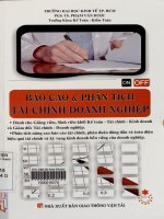 Báo cáo tài chính và phân tích tài chính doanh nghiệp