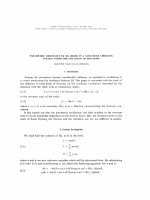 Parametric resonance of 4th order in a nonlinear vibrating system under the influence of frictions