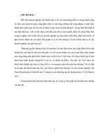 tiểu luận Nhượng quyền thương mại ở Việt Nam