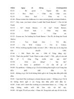 Học tiếng anh qua hội thoại Hiểm nguy di động