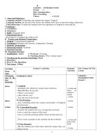 giao an tiếng anh 6 học kì 1