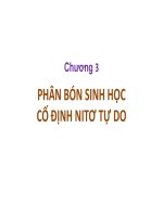 Phân bón sinh học   chương 3