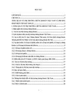 Ứng dụng phương pháp phân tích kỹ thuật phân tích thông tin tài chính trên thị trường chứng khoán Việt Nam