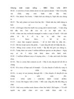 Học tiếng anh qua hội thoại Chung một cuộc sống