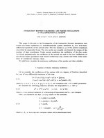 Interaction between parametric and forced oscillations in multidimensional systems