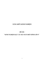 SKKN Dạy các bài toán điển hình lớp 5