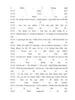 Học tiếng anh qua hội thoại 3 chàng ngốc