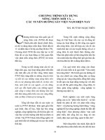 CHƯƠNG TRÌNH XÂY DỰNG NÔNG THÔN MỚI VÀ …CÁC TUYẾN ĐƯỜNG SẮT VIỆT NAM HIỆN NAY