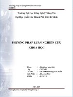 Ứng dụng mô hình Mạng Tính Toán cài đặt bài toán Giải Tam Giác