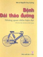 Bệnh đái tháo đường, BS.Nguyễn Huy Cường