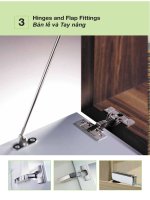 Bản lề và tay nâng của đồ nội thất