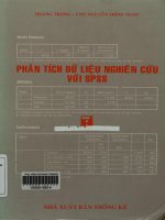 Phân tích dữ liệu nghiên cứu với SPSS