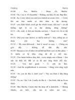 Học tiếng anh qua hội thoại Finding nemo