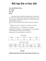 Bài tập lớn cơ học đất, sinh viên 08XN, đại học xây dựng Hà Nội