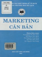 giáo trình Marketing căn bản