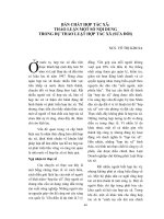 Bản chất hợp tác xã  Thảo luận một số trong dự thảo Luật hợp tác xã