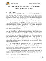 KHAI THÁC NHỮNG DỊCH vụ TRỰC TUYẾN MIỄN PHÍ PHỤC vụ VIỆC dạy và học