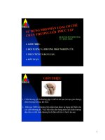 Bài giảng sử dụng MRI phân loại cơ chế chấn thương gối phức tạp