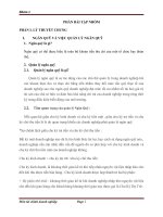 PHẦN BÀI TẬP NHÓM Môn tài chính doanh nghiệp