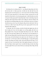 skkn một số kinh nghiệm áp dụng trò chơi vào phần khới động đối với môn tiếng anh cấp tiểu học