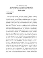 SÁNG KIẾN KINH NGHIỆM MỘT SỐ PHƯƠNG PHÁP DẠY TOÁN LỚP 4 THEO HƯỚNG TÍCH CỰC HÓA HOẠT ĐỘNG HỌC TẬP CỦA HỌC SINH