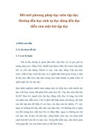 Đổi mới phương pháp dạy môn tập đọc hướng dẫn học sinh tự đọc đúng đến đọc diễn cảm một bài tập đọc