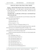 thuyết minh kỹ thuật thi công Đồ Án Thiết kế vietcombank tower