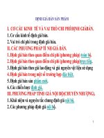 Bài giảng kế toán quản trị   chương 8   định giá bán sản phẩm