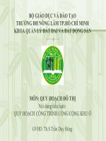 slide thuyết trình Tiểu Luận Quy hoạch công cộng khu ở