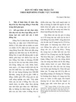 Bàn vể tiêu thụ trái cây theo hợp đồng ở khu vực Nam bộ