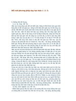 Đổi mới phương pháp dạy học toán 1 2 3