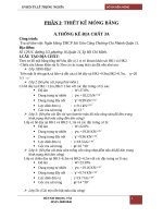 Đồ án nền móng  trụ sở làm việc ngân hàng thương mại cổ phần sài gòn công thương chi nhánh quận