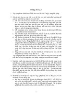 BÀI TẬP VỀ CƠ SỞ DỮ LIỆU