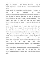 Học tiếng anh qua hội thoại Mật mã Da-Vinci Tập 2