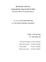 Tiểu Luận Quy hoạch Trường Học Trong Khu Ở