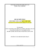 HỒ SƠ MỜI THẦU  GÓI THẦU XÂY LẮP QUY MÔ NHỎ công trình:  NÂNG CẤP ĐƯỜNG LIÊN THÔN AN CƯ ĐÔNG, THỊ TRẤN LĂNG CÔ