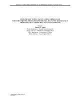 Phân tích sự tương tác của công trình ngầm đào theo phương pháp đào hầm mới (NATM) trải qua quá trình gia tải của động đất với các loại đất đá