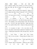 Học tiếng anh qua hội thoại Trở về trái đất