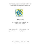 ĐIỆN TOÁN ĐÁM MÂY VỚI CÔNG NGHỆ ẢO HÓA