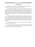 QUY TRÌNH CÔNG NGHỆ SẢN XUẤT MÌ ĂN LIỀN TẠI Công ty Cổ phần Lương thực Thực phẩm Colusa – MILIKET