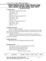 Đồ án công trình thuỷ công trong nhà máy đóng và sửa chữa tàu thuỷ  kèm bản vẽ