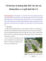 Vài bài học từ đường hầm Hải Vân cho các đường hầm xe cơ giới dưới đèo Cả