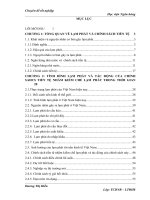 Thực trạng lạm phát và việc sử dụng chính sách tiền tệ nhằm kiềm chế lạm phát trong giai đoạn hiện nay