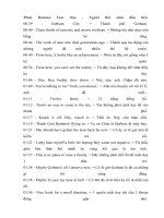 Học tiếng anh qua hội thoại Người Dơi năm đầu tiên