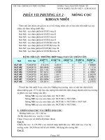 thuyế minh nền móng cọc nhồi Đồ Án Thiết kế chung cư phú cường