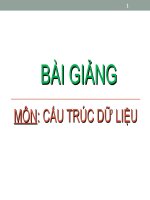 SLIDE: CẤU TRÚC DỮ LIỆU
