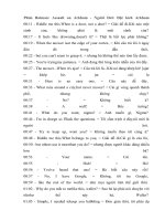 Học tiếng anh qua hội thoại Người Dơi Đột kích Arkham