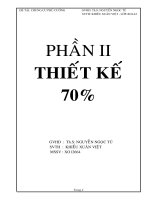 thiết kề sàn thi công bể nước Đồ Án Thiết kế chung cư phú cường