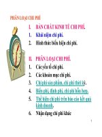 Bài giảng kế toán quản trị   chương 2  phân loại chi phí