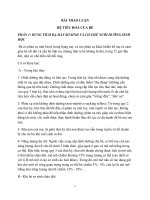 TÌM HIỂU HỆ TIÊU HOÁ CỦA BÉ YÊU